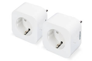 ednet Voice Controlled Smart Plug as twin pack